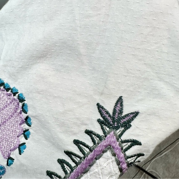 Anthropologie Magda Embroidered Midi Skirt - Picture 9 of 9